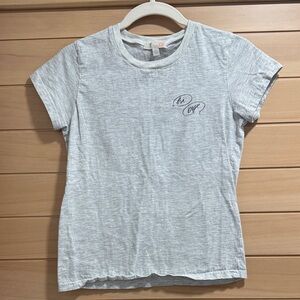 Gianni Bini Heather Gray Short Sleeve Tee